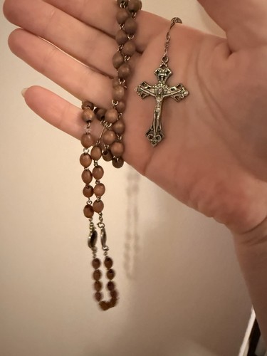 Vintage catholic wood - vintage,