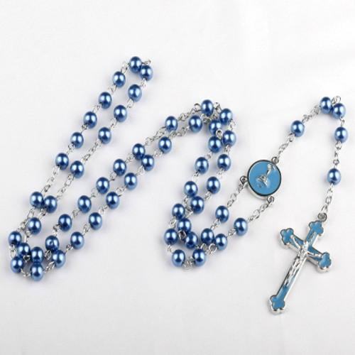 Beautiful peal rosary beads - beautiful,