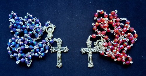 Catholic rosary beads - rosary, acrylic