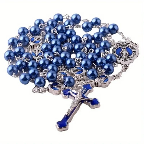 Christ crucifix blue - crucifix, catholic