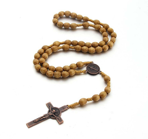 Rosary cross crucifix handmade - crucifix,