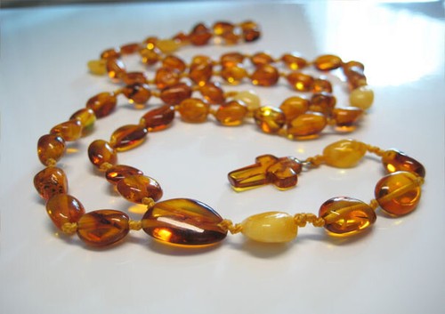 Genuine baltic amber - amber, catholic