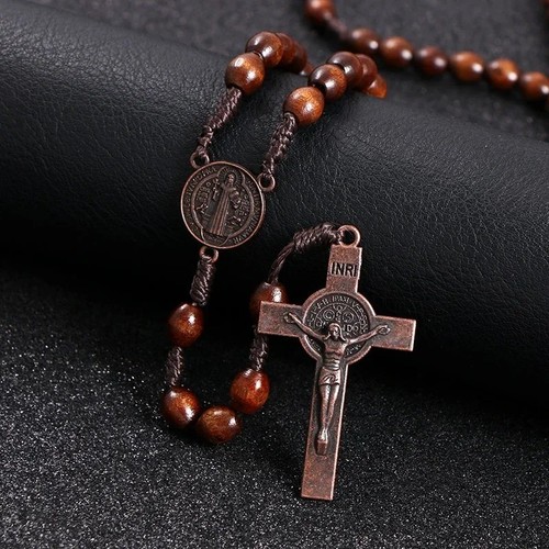 Rosary cross crucifix handmade - cross,