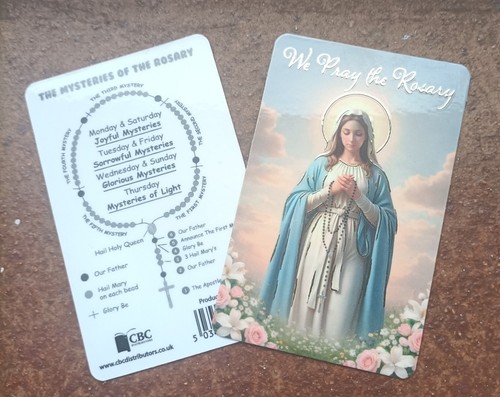 Catholic rosary instruction - -,