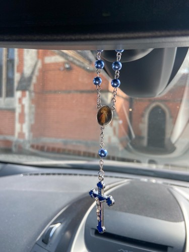 Car rosary beads divine mercy - rosary,