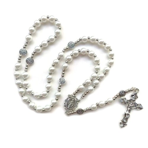 New centre rosary - new, blue
