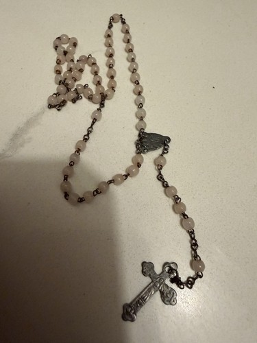 Antique rosary beads catholic - rosary,
