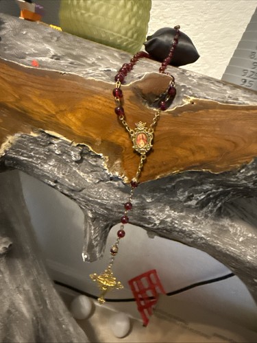 Vintage catholic rosary with - vintage,