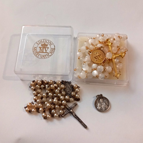 Vintage catholic relic - vintage,