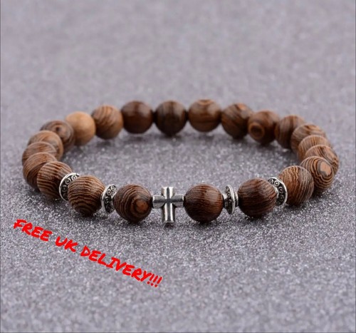 Handmade wooden rosary beads - wooden,