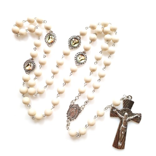 Rosary beads catholic necklace - rosary,