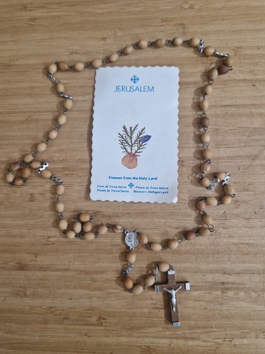 Vintage olive wood jerusalem - vintage,