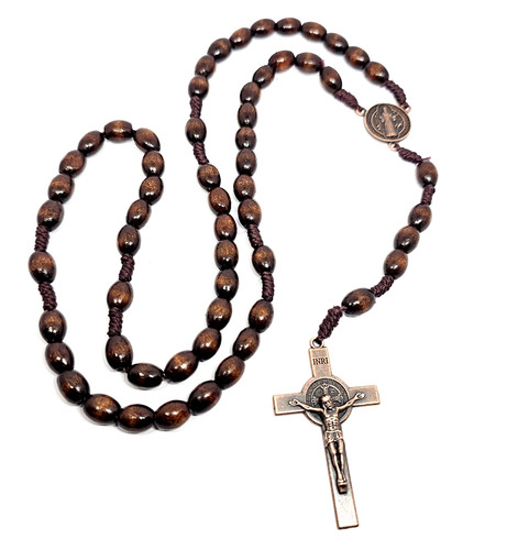 Catholic rosary beads dark - catholic,